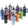 View Image 4 of 4 of Intrepid Vacuum Mug with Straw - 40 oz. - Full Color