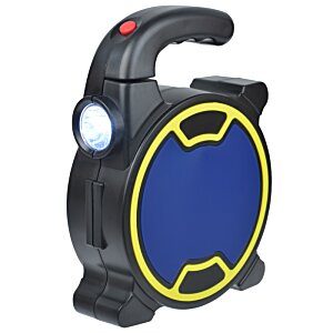 Additional Image 2 - a black and blue device with a yellow circle
