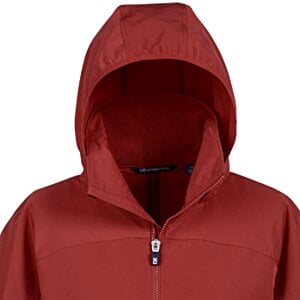 Additional Image 2 - a red jacket with a hood