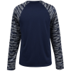 View Image 2 of 3 of Camo Colorblock Long Sleeve T-Shirt