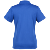 a blue shirt on a white background