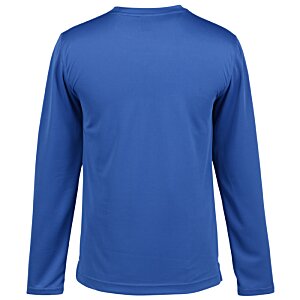 Additional Image 1 - a blue long sleeved shirt