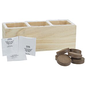 Additional Image 1 - a wooden box with a few coins