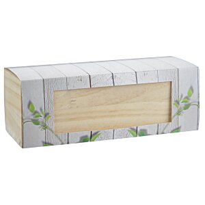 Additional Image 3 - a rectangular box with a wood and a wood surface