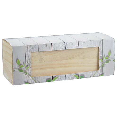 Additional Image 3 - a rectangular box with a wood and a wood surface