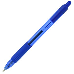 Additional Image 3 - a blue pen with a black handle
