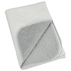 Additional Image 1 - a white folded blanket