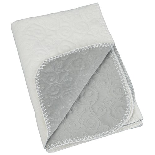 Additional Image 1 - a white folded blanket