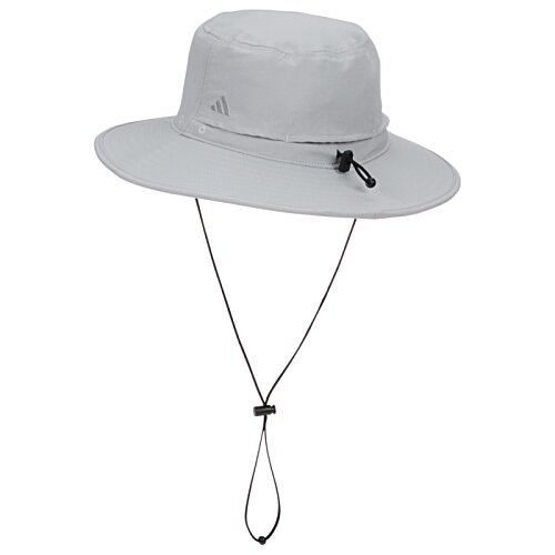 Additional Image 1 - a white hat with a strap