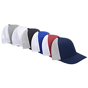 Additional Image 3 - a row of different colored hats