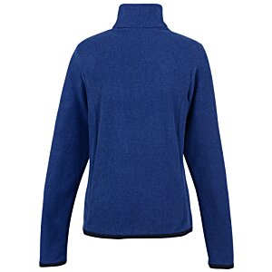 Additional Image 1 - a blue turtleneck sweater