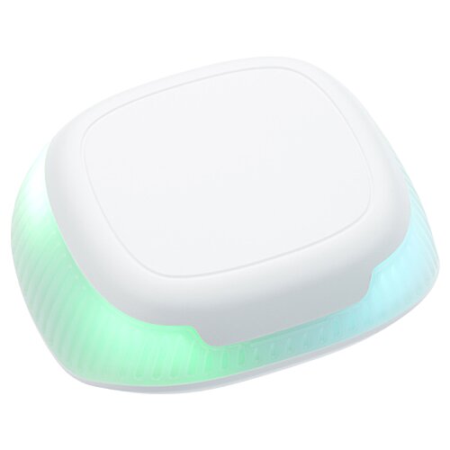 Additional Image 4 - a white and green light on a white surface