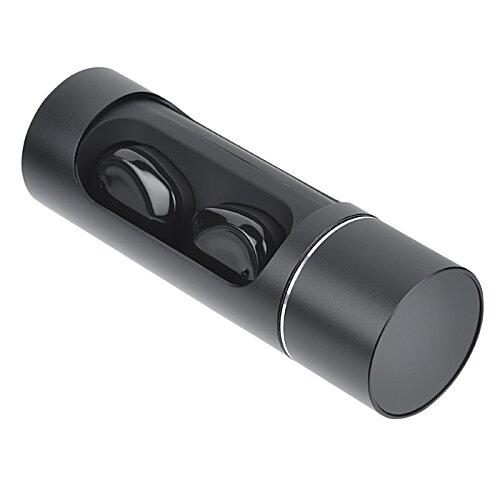 Additional Image 2 - a black cylindrical object with three balls