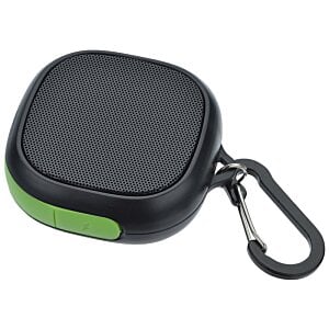 Additional Image 6 - a black and green case with a black strap