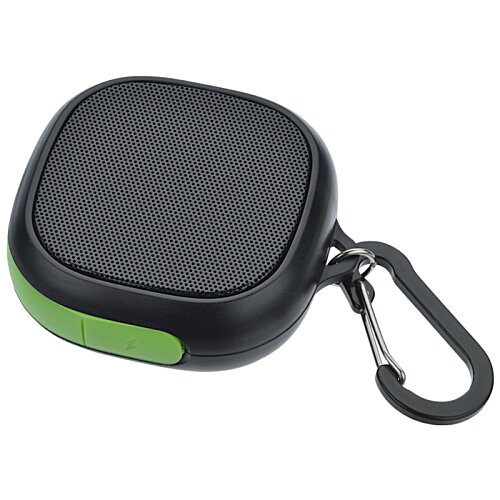 Additional Image 6 - a black and green case with a black strap