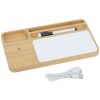 View Image 2 of 7 of Bamboo Wireless Charger with Dry Erase Board