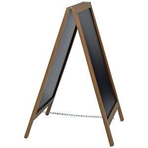 Additional Image 1 - a black board with a wooden frame