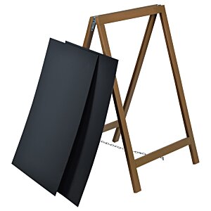Additional Image 2 - a black rectangular object on a wooden frame