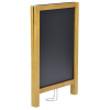 View Image 4 of 6 of A-Frame Chalkboard - Pine Wood - 32-1/2"