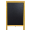 View Image 5 of 6 of A-Frame Chalkboard - Pine Wood - 32-1/2"
