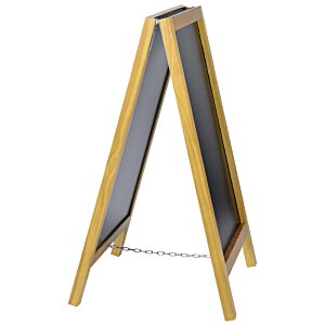 Additional Image 1 - a black board with a yellow frame