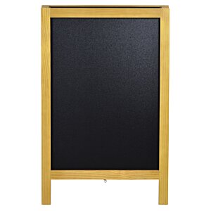 Additional Image 4 - a black board with a wooden frame