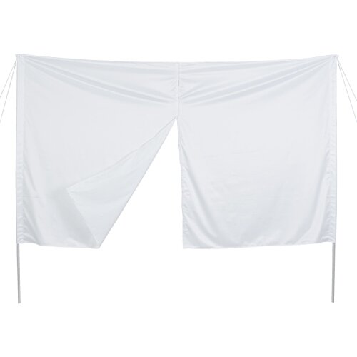 Additional Image 1 - a white fabric awning