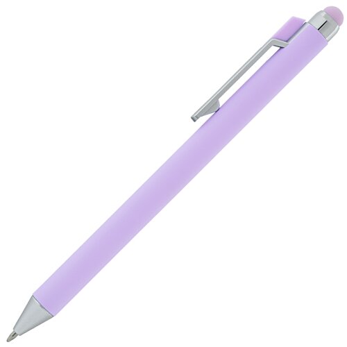 Additional Image 3 - a purple pen with a silver cap