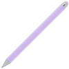 a purple pen with a silver tip