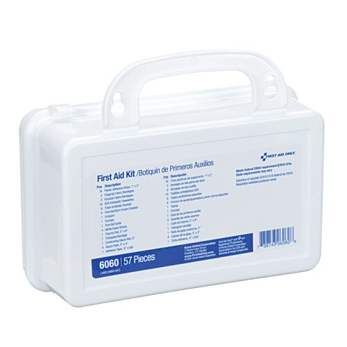 Additional Image 1 - a white plastic box with blue text