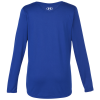 View Image 2 of 3 of Under Armour Team Tech Long Sleeve T-Shirt - Ladies' - Embroidered