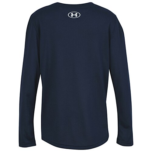 Additional Image 1 - a long sleeved blue shirt