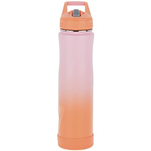 Additional Image 1 - a pink and white water bottle