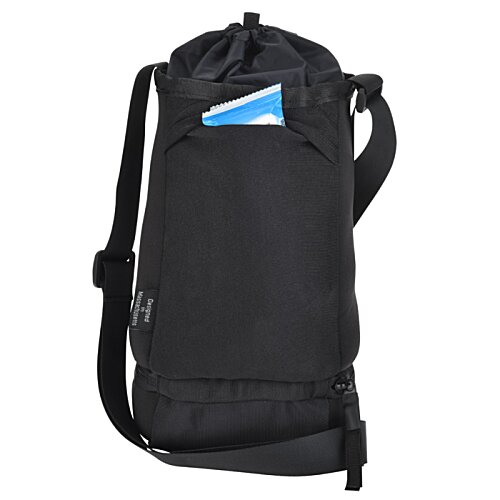 Additional Image 4 - a black bag with a blue pocket