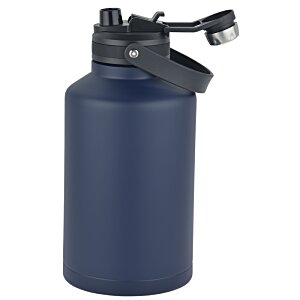 Additional Image 4 - a blue water bottle with a straw