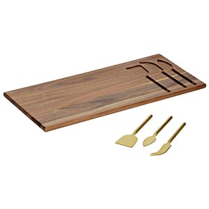 Additional Image 3 - a wooden board with a few utensils
