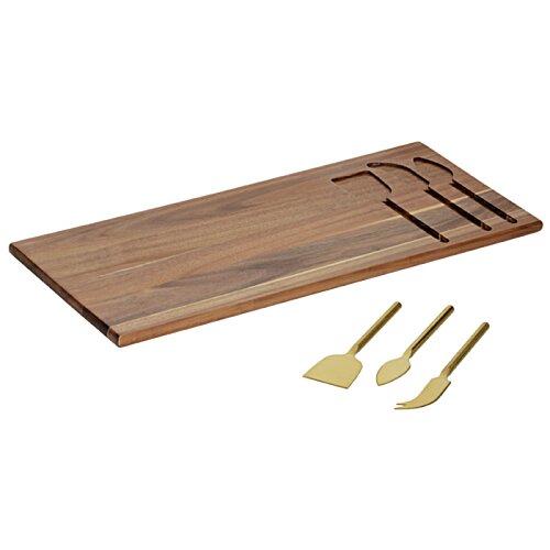 Additional Image 3 - a wooden board with a few utensils
