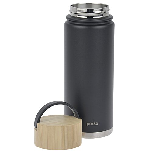 Additional Image 4 - a black thermos with a handle
