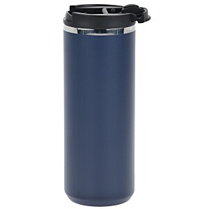 Additional Image 3 - a blue and black tumbler