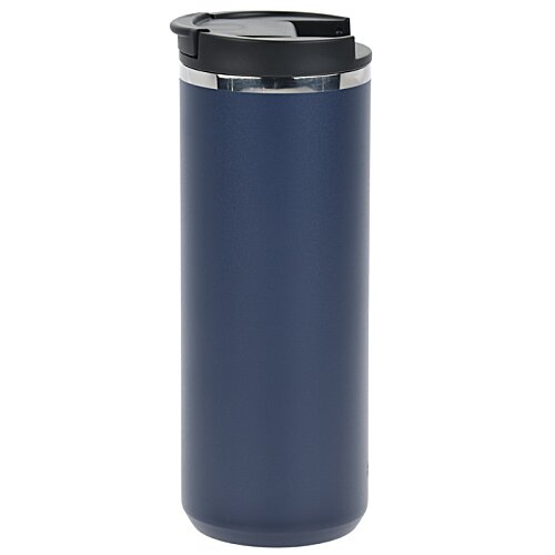 Additional Image 2 - a blue and black tumbler