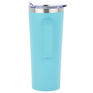 Additional Image 2 - a blue and silver tumbler