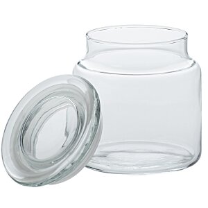 Additional Image 1 - a glass jar with a lid
