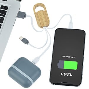 Additional Image 1 - a phone connected to a laptop