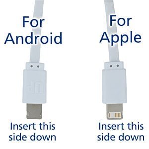 Additional Image 3 - a couple of white cables