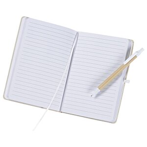 Additional Image 1 - a white notebook with a pen