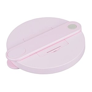 Additional Image 1 - a pink circular object with a handle