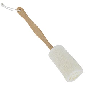 Additional Image 1 - a white rubber roller with a wooden handle