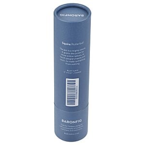 Additional Image 5 - a blue cylindrical container with white label