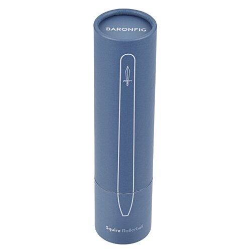 Additional Image 4 - a blue cylinder with a white stripe