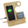 View Image 5 of 6 of Bamboo 3-in-1 Wireless Charger